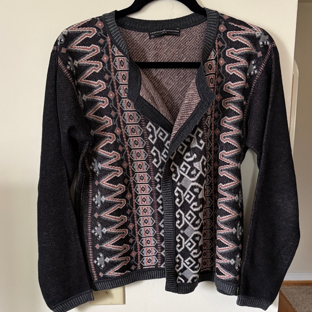 Peruvian Connection Samarkand Cardigan